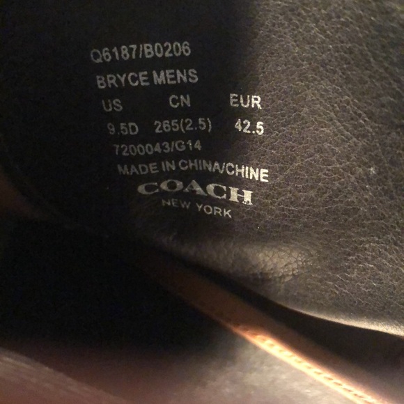 Coach Men’s Bryce size 9.5D BRYCE BOOT (COACH Q6187)
DARK MOSS/MAHOGANY Suede - Picture 11 of 11